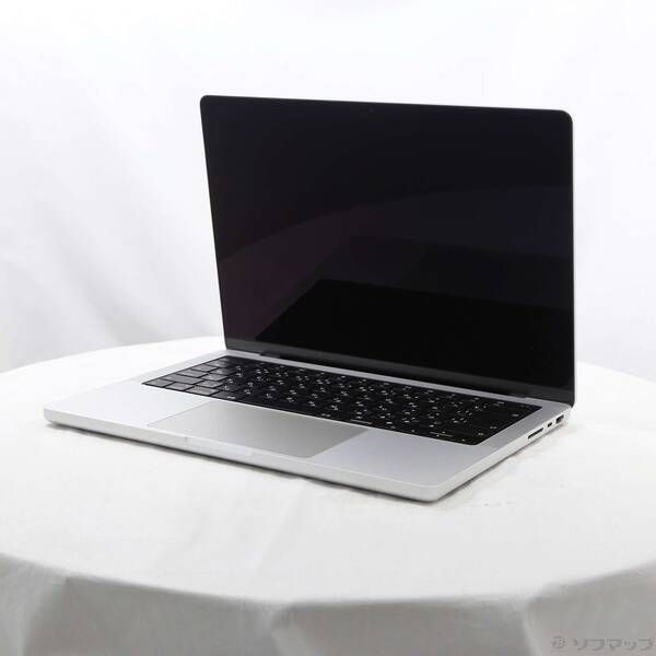 ソフマップ 〔中古品〕 MacBook Pro 14.2-inch Late-2021 MKGR3J／A Apple M1 Pro 8コアCPU_14コアGPU 16GB SSD512GB シルバー 〔26.3 Tahoe〕【348】