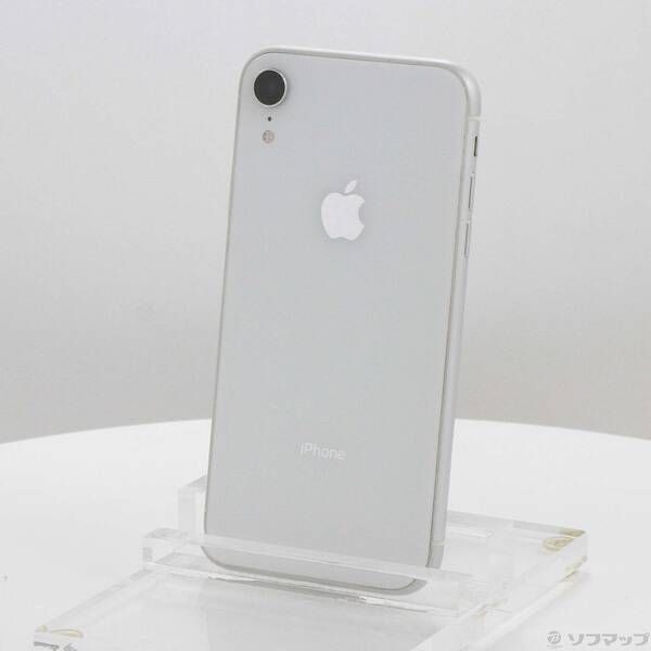 ソフマップ 〔中古品〕 iPhoneXR 64GB ホワイト MT032J／A SIMフリー【352】