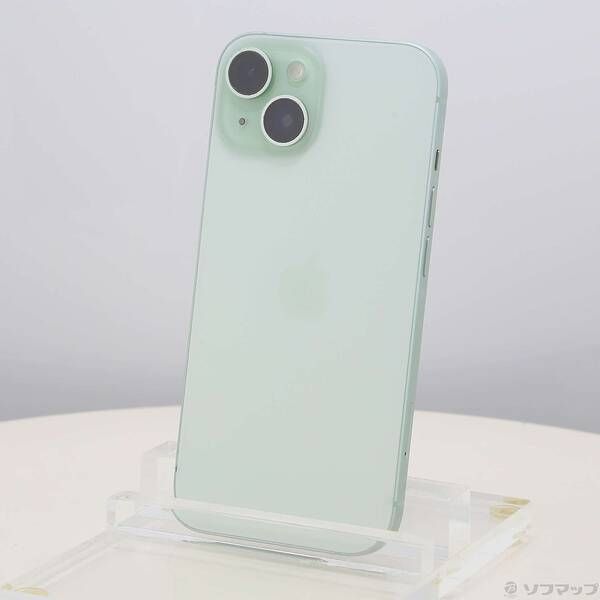 ソフマップ 〔中古品〕 iPhone15 128GB グリーン MTMM3J／A SIMフリー【198】