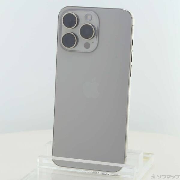 ソフマップ 〔中古品〕 iPhone15 Pro Max 256GB ナチュラルチタニウム 3M742J/A SIMフリー【262】