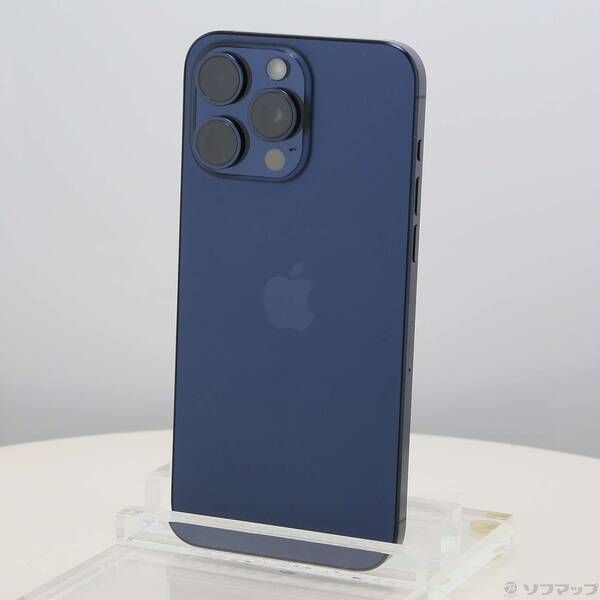 ソフマップ 〔中古品〕 iPhone15 Pro Max 256GB ブルーチタニウム NU6T3J／A SIMフリー【198】