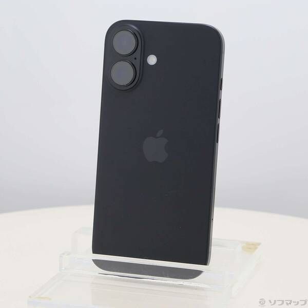 ソフマップ 〔中古品〕 iPhone16 512GB ブラック MYE23J／A SIMフリー【377】