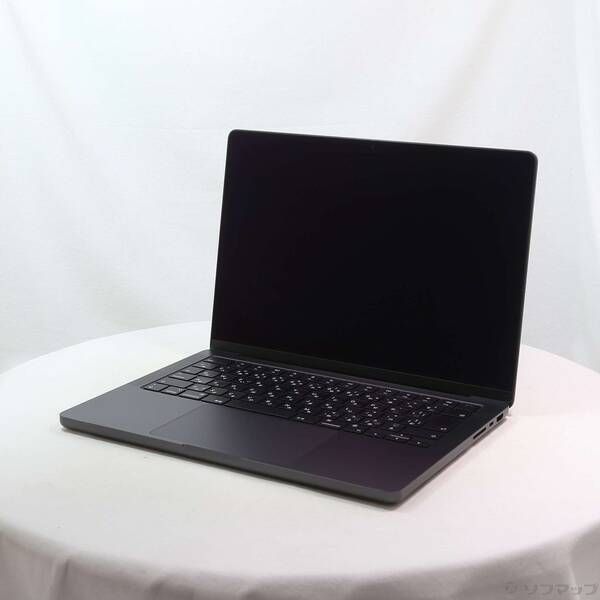 ソフマップ 〔中古品〕 MacBook Pro 14.2-inch Late-2023 MRX33J／A Apple M3 Pro 11コアCPU_14コアGPU 18GB SSD512GB スペースブラック 〔26.3 Tahoe〕【258】