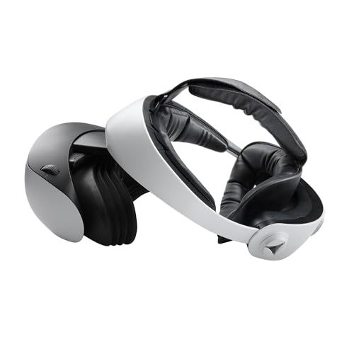 AMVR CM1 快適モディファイキットPS VR 2に対応アクセサリー、最適な装着位置を維持、重量バランスを調整、アップグレードされた柔らかく通気性の良い額パッドと後頭部パッドを搭載★m 76e032c1