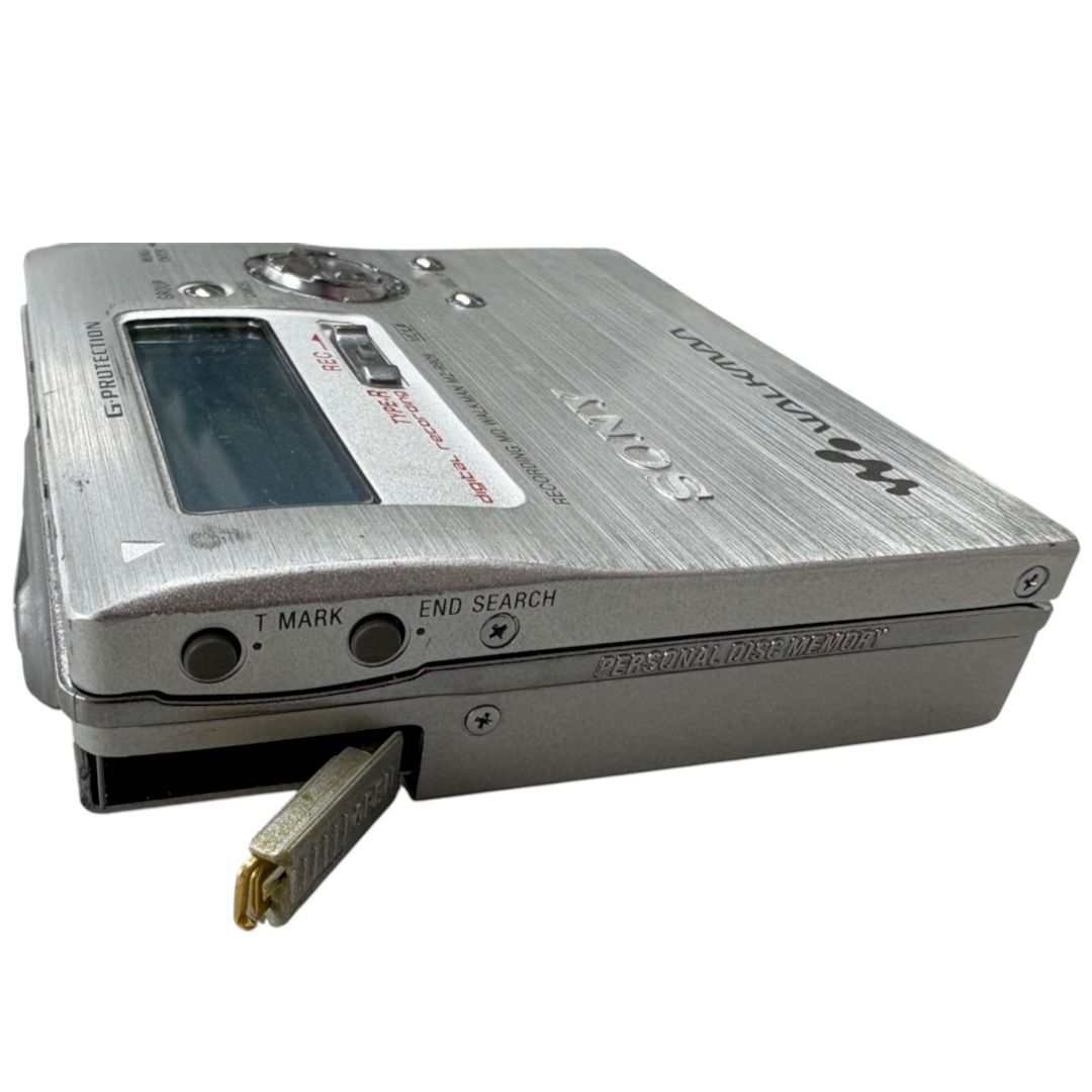 SONY ソニー MZ-R909 シルバー MDレコーダー MDLP対応 （MD録音再生兼用機/ポータブルMDプレーヤー/ポータブルミニディスクレコーダー）