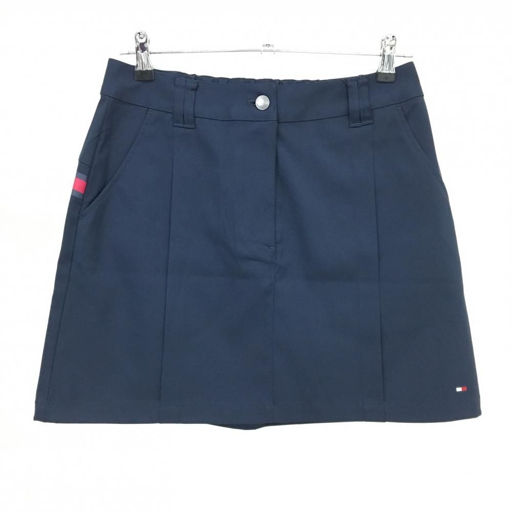 【新品】トミーヒルフィガーゴルフ スカート ネイビー ストレッチ レディース L ゴルフウェア 2025年モデル Tommy Hilfiger Golf