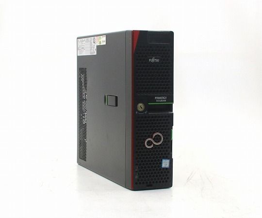 富士通 PRIMERGY TX1320 M4 Xeon E-2224 3.4GHz 8GB 1.2TBx2台 PRAID EP400i 中古
