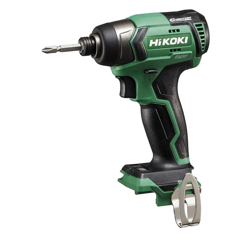 【新品】 HiKOKI(ハイコーキ) コードレスインパクトドライバ 本体のみ 蓄電池、充電器別売り 10.8V WH12DD(NN)