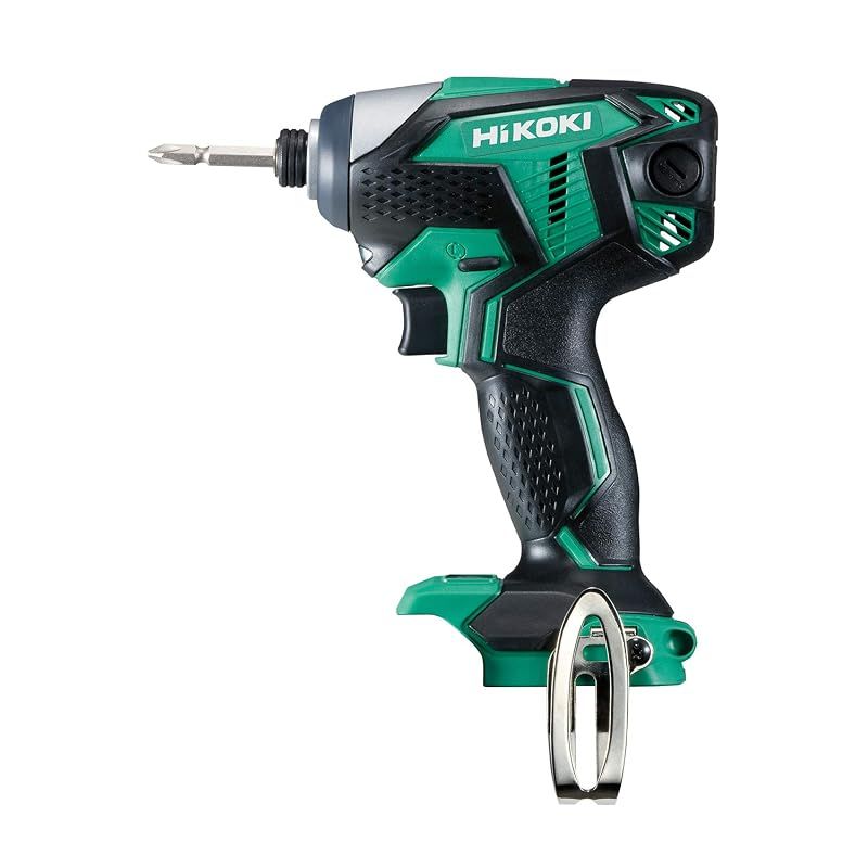 【新品】 HiKOKI(ハイコーキ) 18V コードレス インパクトドライバー 充電式 グリーン 蓄電池・充電器別売り WH18DKL(NN) 本体のみ 18,106円