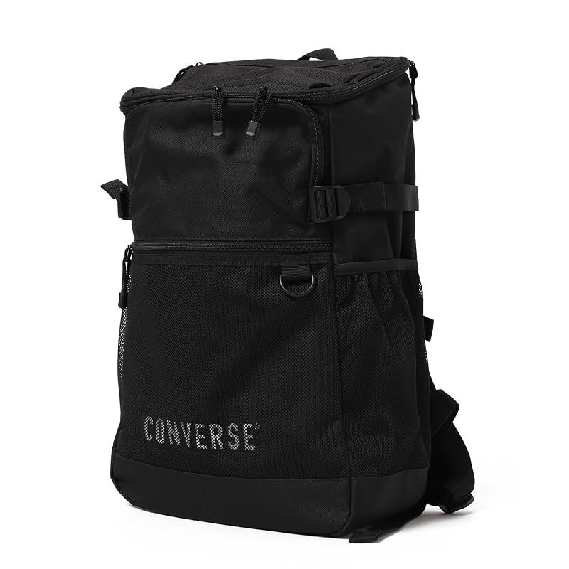 【新品】 [ウィゴー] コンバース リュック 大容量 30L SQUARE BIG BACK PACK バッグ アウトドア 通勤 通学 スクール メンズ レディース F ホワイト 9,451円