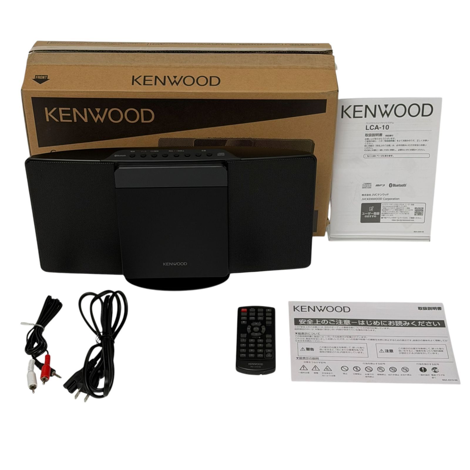 JVCケンウッド KENWOOD LCA-10 コンパクトCDコンポ Bluetooth対応