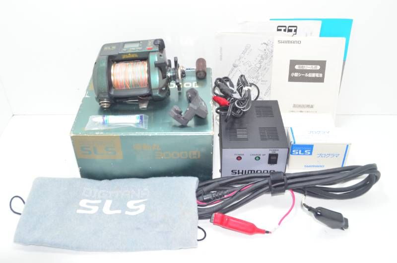 【送料無料】シマノ SHIMANO 電動丸 DIGITANA SLS TM3000H 電動リール 充電器 プログラマ付