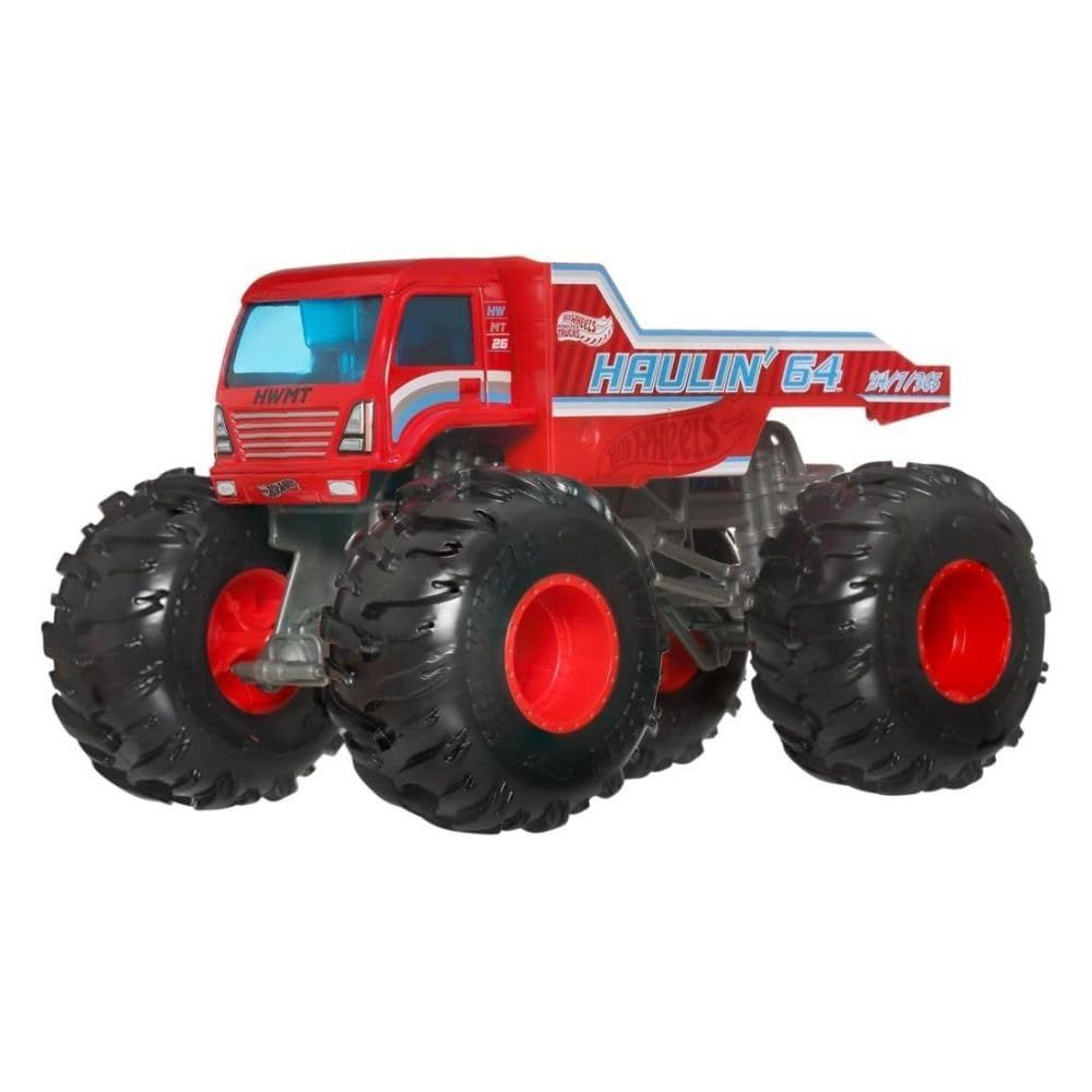 Mattel Hot Wheels モンスタートラック Haulin' 64 1:24スケール ダイキャストトラック