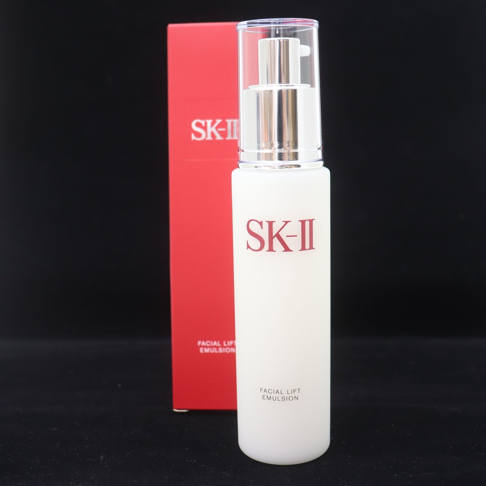 ITPI80Q345MQ 未使用 SK-II フェイシャル リフト エマルジョン 100g 保湿 乾燥 ピテラ 乳液 無香料 エイジングケア スキンケア 9,075円