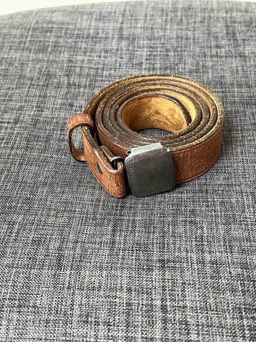 RRL(ダブルアールエル) ヴィンテージベルト ブラウン 32
