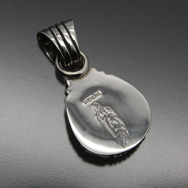 ナバホ族 Will Vandever ウィルバンデバー ターコイズ ペンダント 美品 Will Vandever ナバホ族 ペンダント ターコイズ ウィルバンデバー