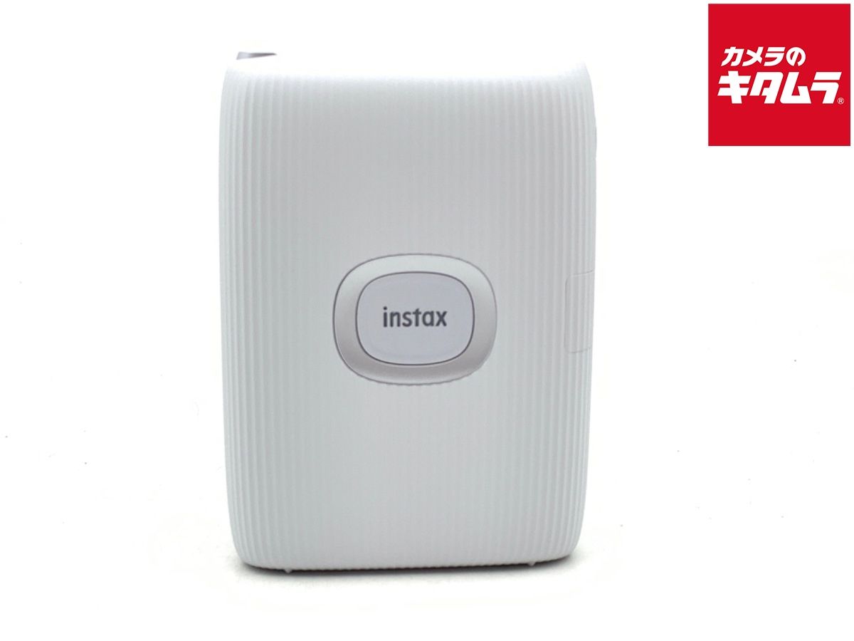 【中古】 【美品】 フジフイルム チェキプリンター instax mini Link2 クレイホワイト