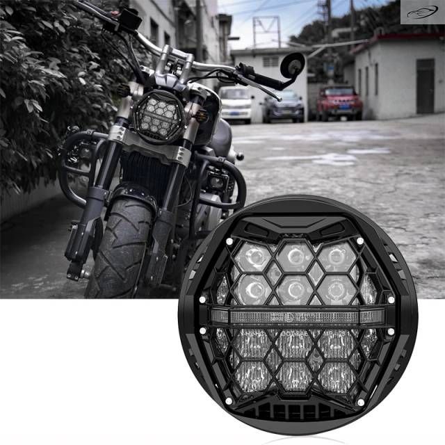 5.75 インチ LED 12V ヘッドライト 5 3/4インチ LED DRL オートバイ