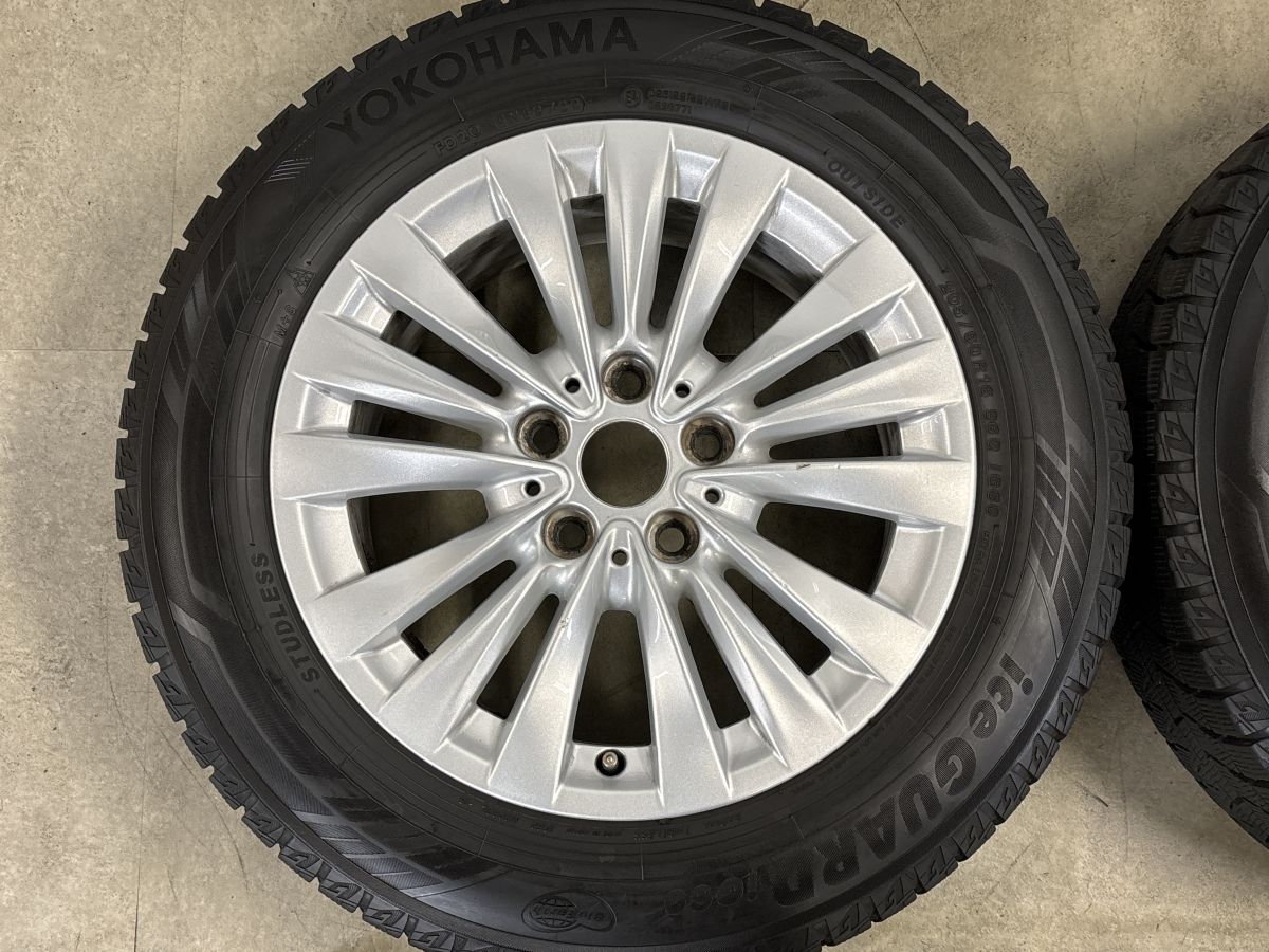 【バリ溝】BMW F45 F46 2シリーズ アクティブツアラー グランツアラー 純正 16in 7J +52 2023年製 ヨコハマ 205/60R16 マルチスポーク475
