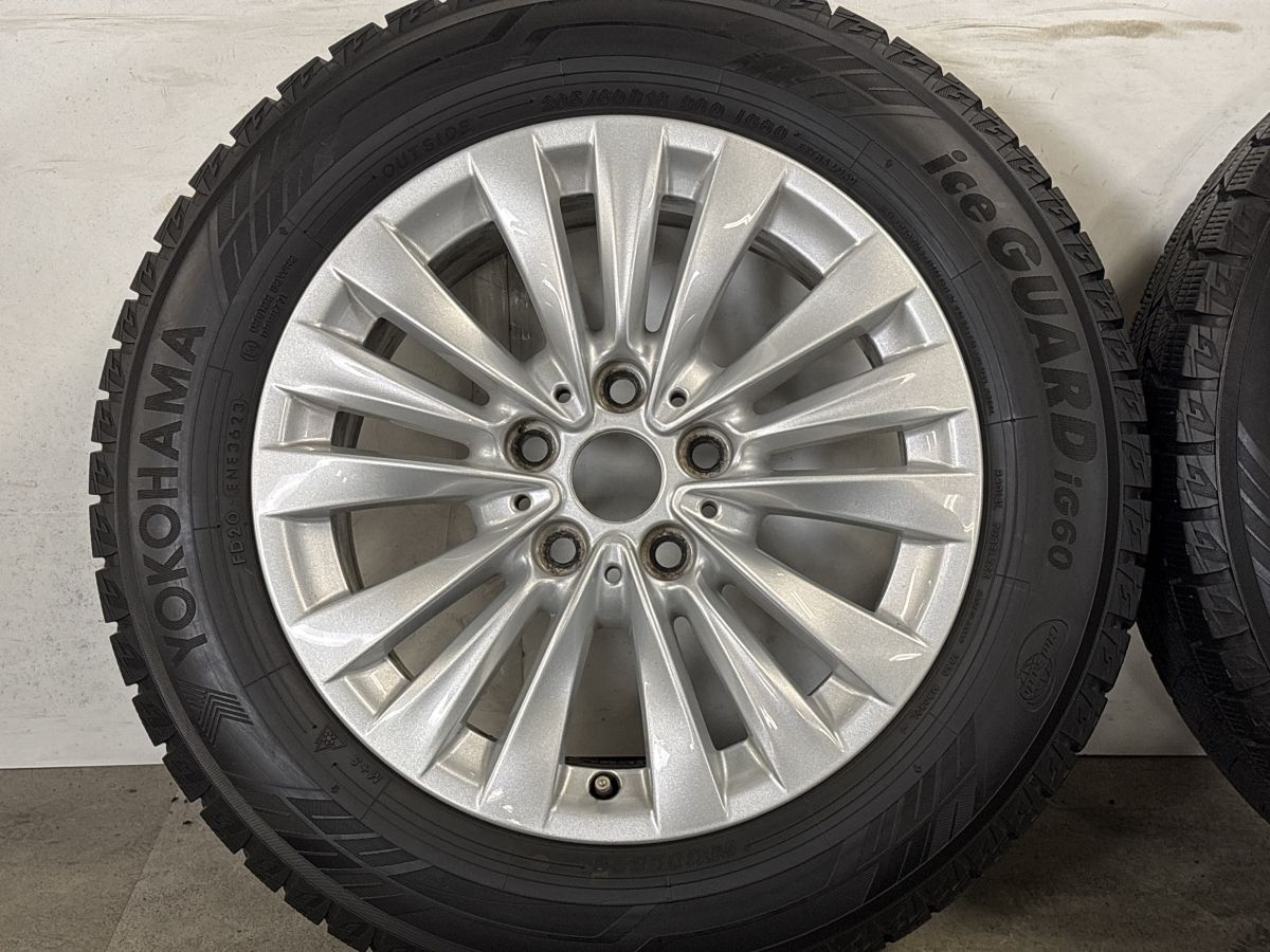 【バリ溝】BMW F45 F46 2シリーズ アクティブツアラー グランツアラー 純正 16in 7J +52 2023年製 ヨコハマ 205/60R16 マルチスポーク475