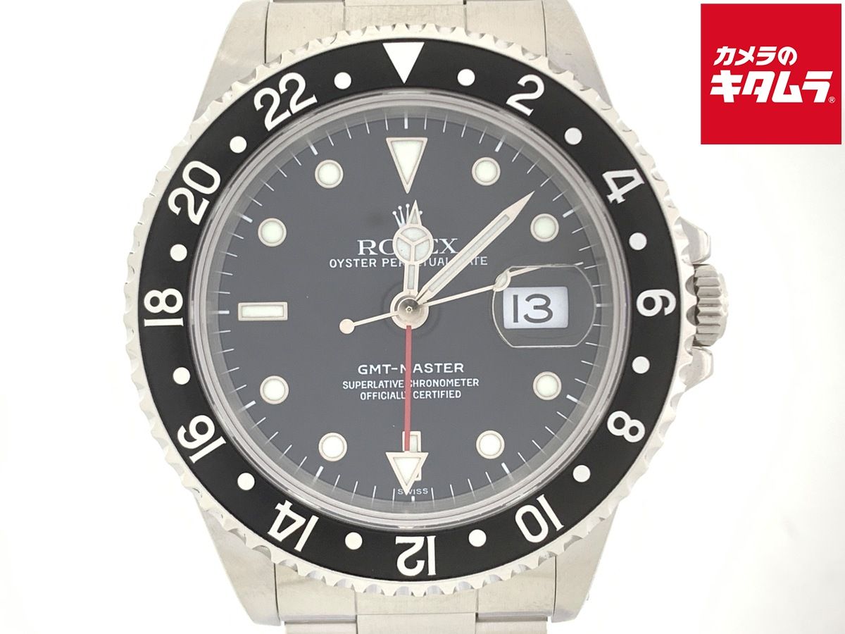 【中古】 【良品】 ロレックス(ROLEX) GMTマスター ブラック 16700 ステンレス 800,800円