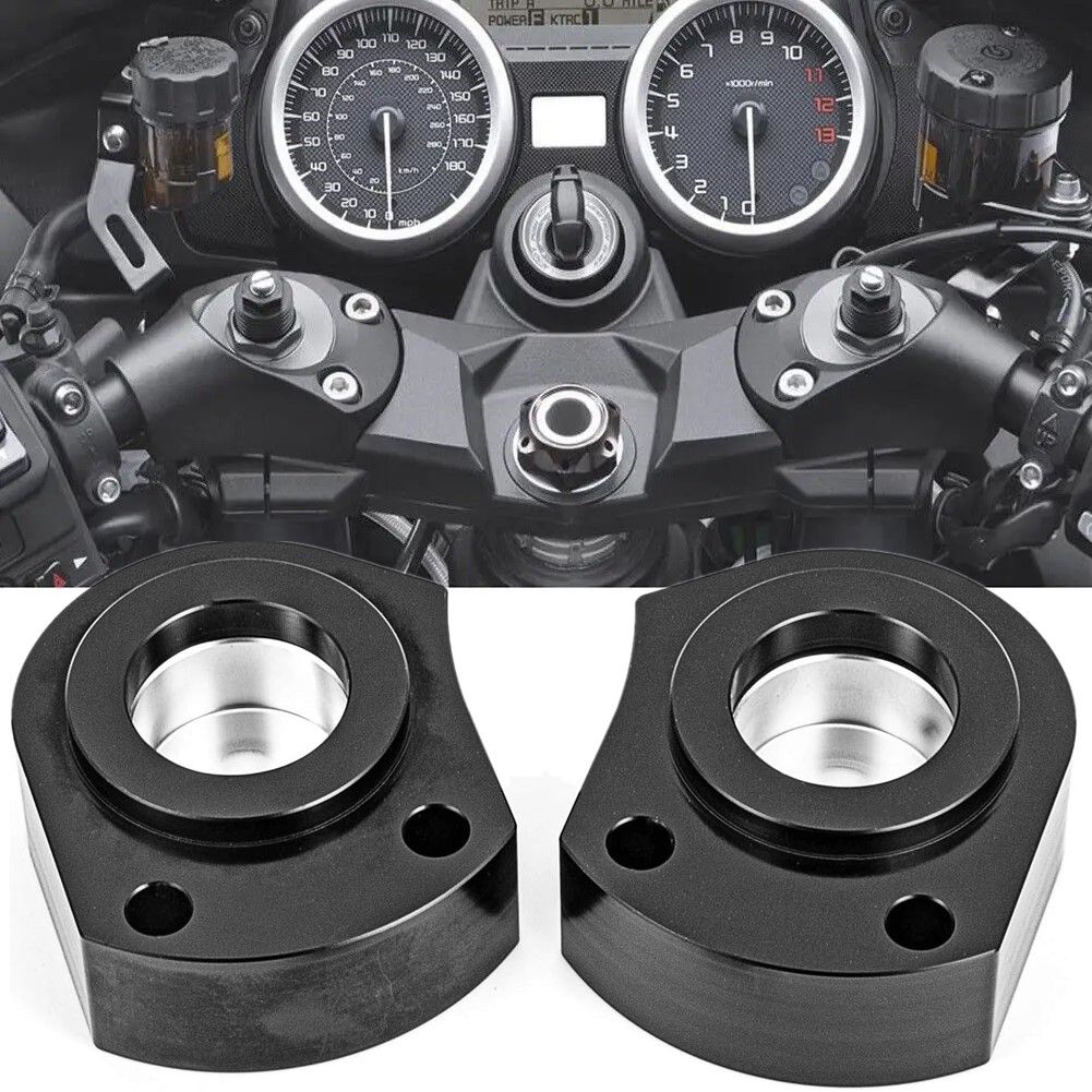カワサキ ZZR1400/ZX-14R 用 26mm アップハンドルバーライザー ZZR1400