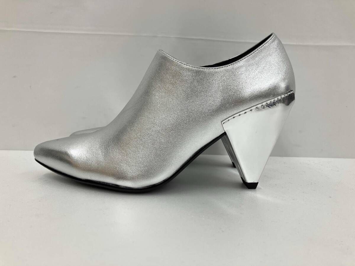 UNITED NUDE ユナイテッドヌード DELTA PURE PUMP ショートブーツ サイズ35 シルバー 通年