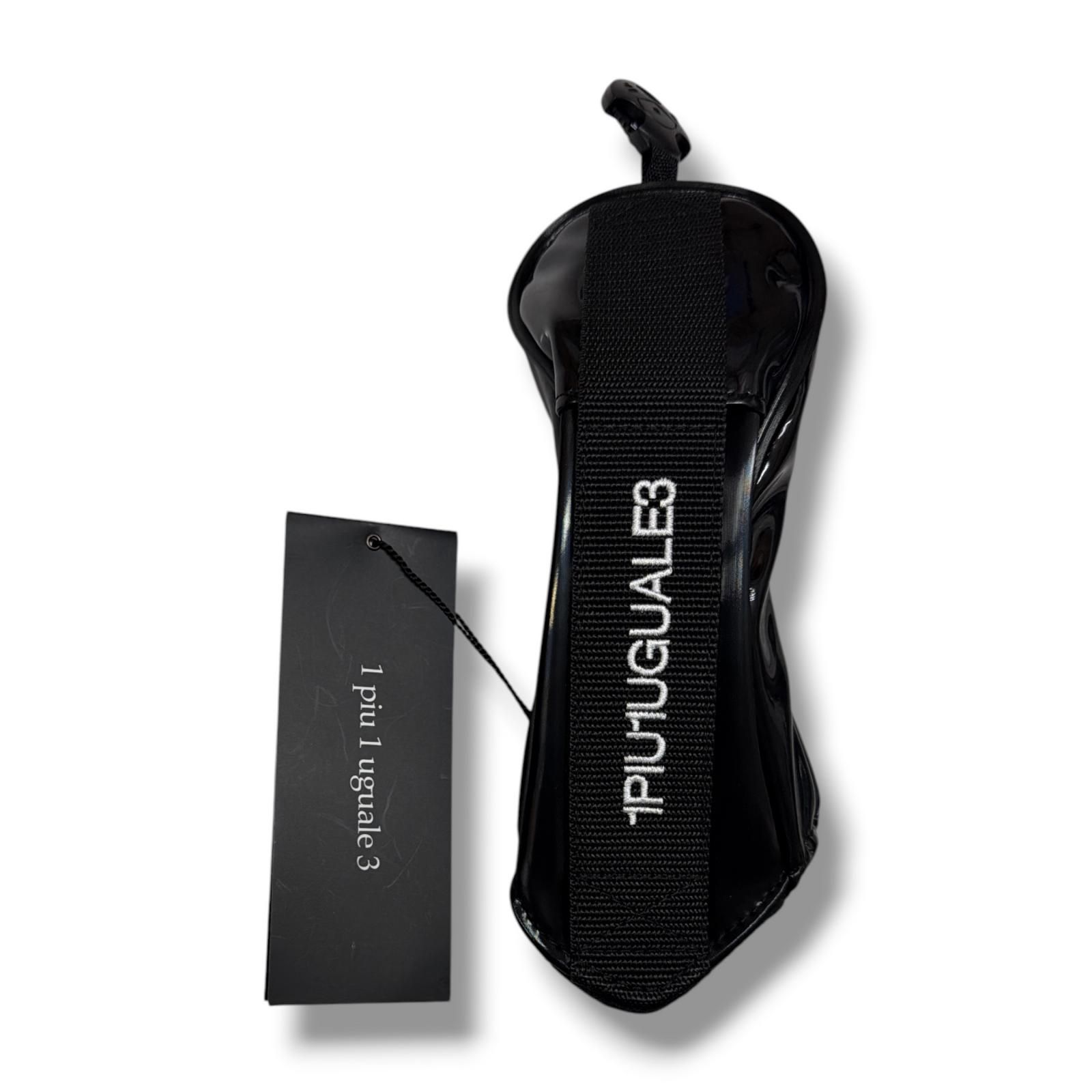 参考上代15400円 未使用 1piu1uguale3 HEAD COVER UT ヘッドカバー ゴルフ用品 ウノピュウノウグァーレトレ GRG146 NYN038 ブラック F （23171M）