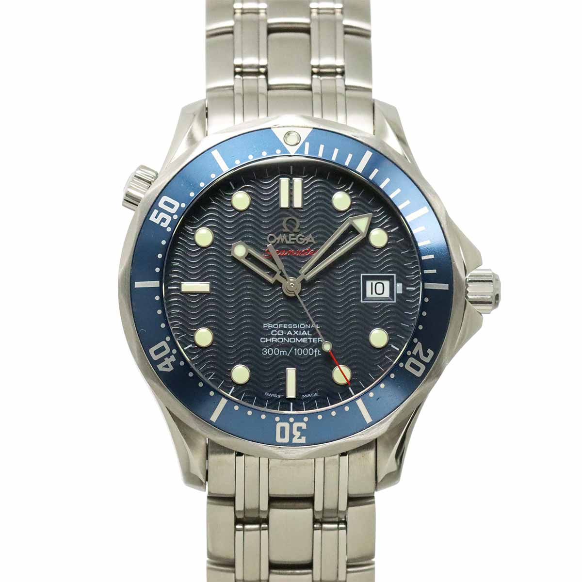 オメガ OMEGA シーマスター プロフェッショナル 300 コーアクシャル クロノメーター 2220 80 メンズ デイト 自動巻き Seamaster 90338488