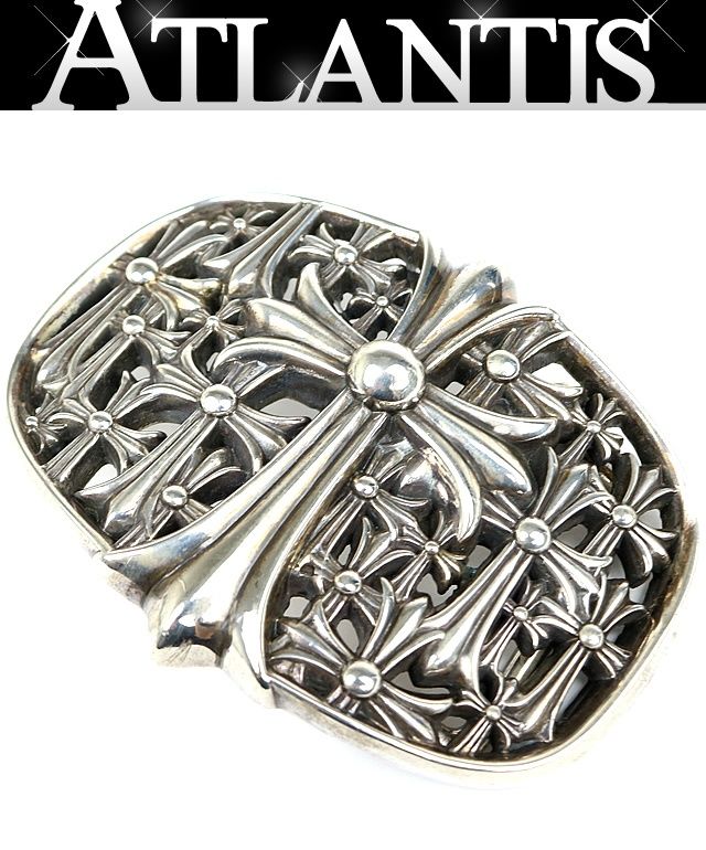 CHROME HEARTS 銀座店 クロムハーツ 1.5 セメタリークロス バックル メンズ シルバー SV925 104133