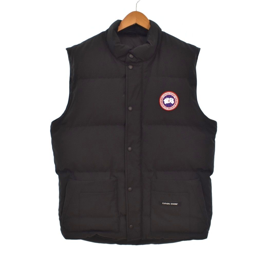 カナダグース CANADA GOOSE FREESTYLE CREW VEST ダウンベスト L 黒 ブラック 4154M ☆AA★ 27,230円
