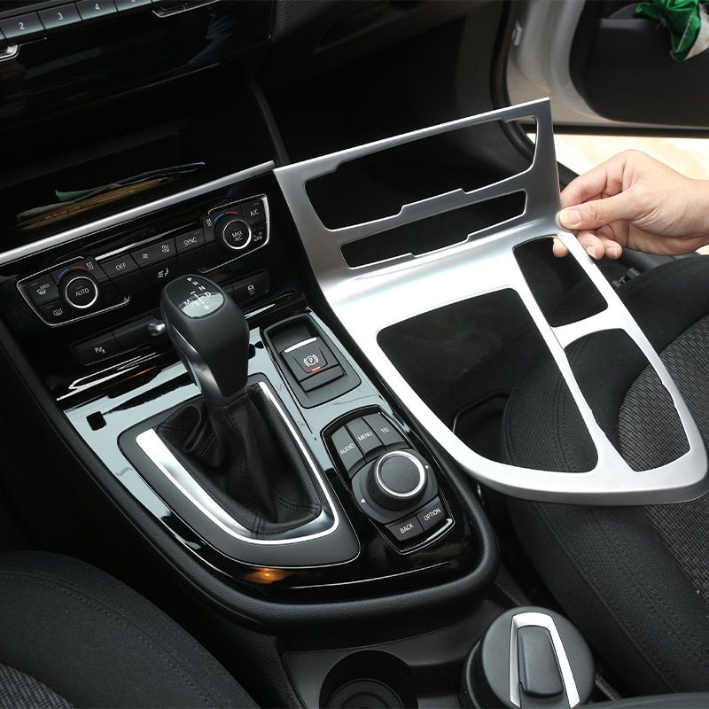 BMW 2シリーズ F45/F46 2015-2018 用 ギアシフトフレームパネル トリムカバー