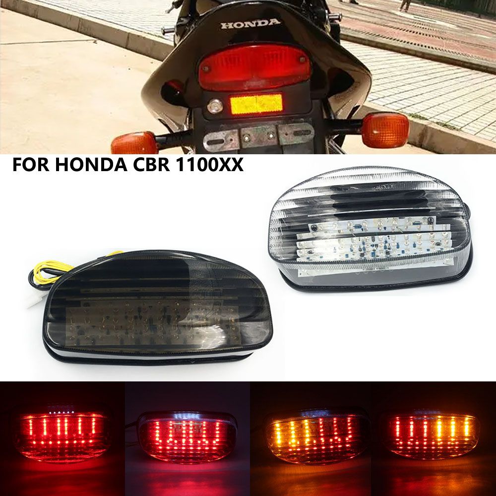 ホンダ CBR1100XX/ホーネット250/600 用 LED リアウインカーテールストップライト