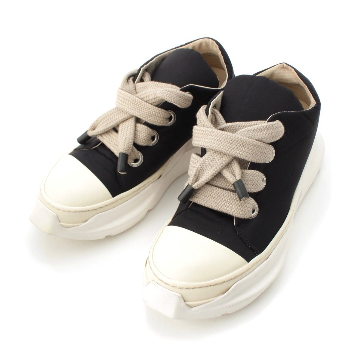 リックオウエンス ダークシャドウ ABSTRACT Low Sneak Jumbo Laces スニーカー シューズ 61883 ブラック 44【中古】 44,233円