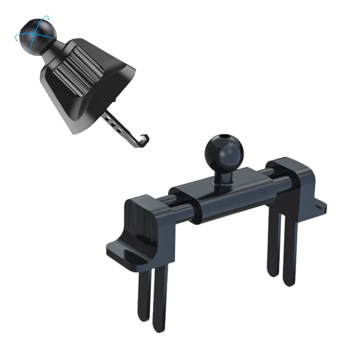Be Oshare 車載ホルダー スマホホルダー カーアクセサリー 日本販売店(エアコン送風口用セット) 1
