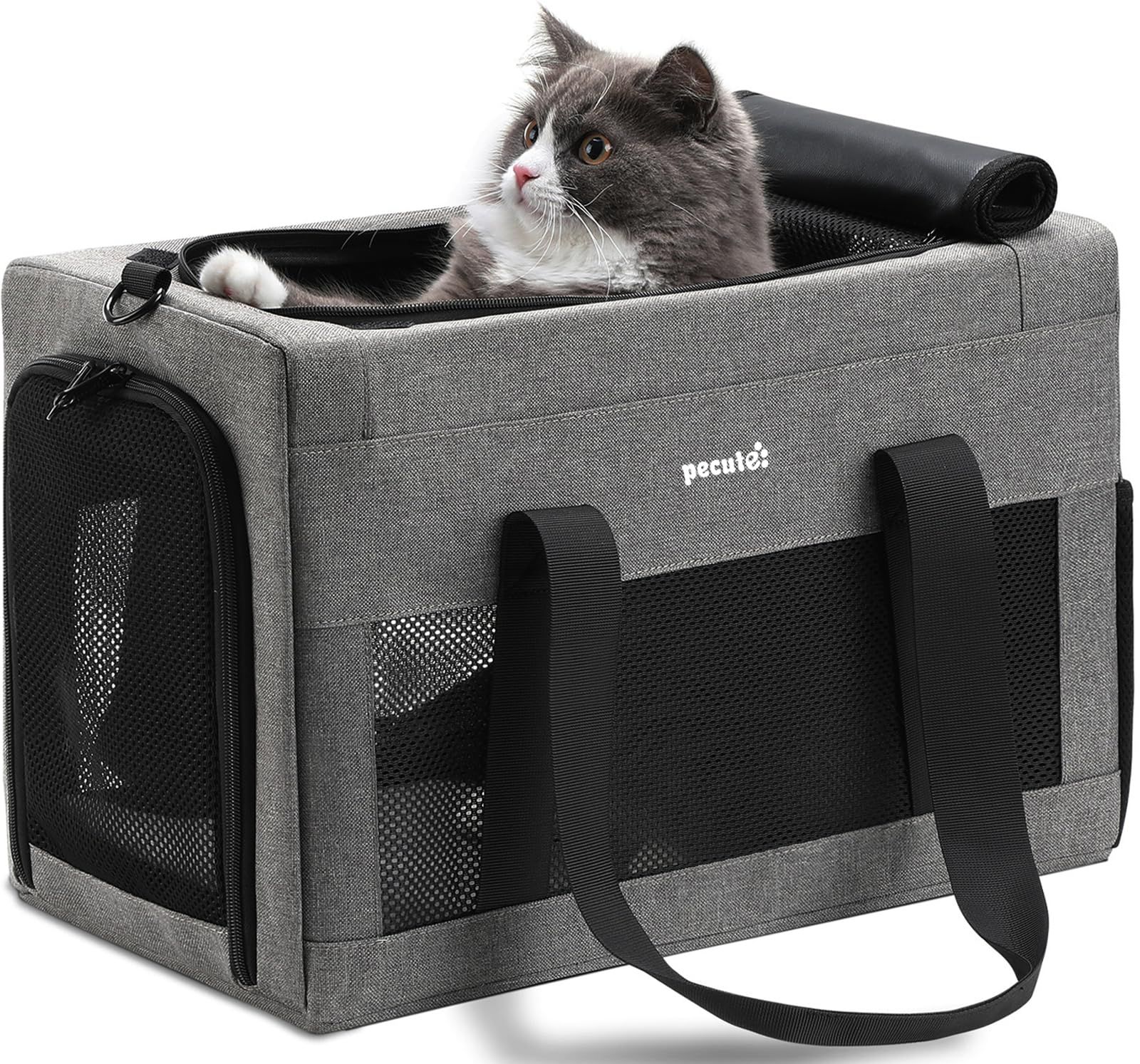 Pecute ペットキャリーバッグ 手提げ ショルダー リュック アクアグリーン 猫・ウサギ・小型犬・小動物用 0 27,667円