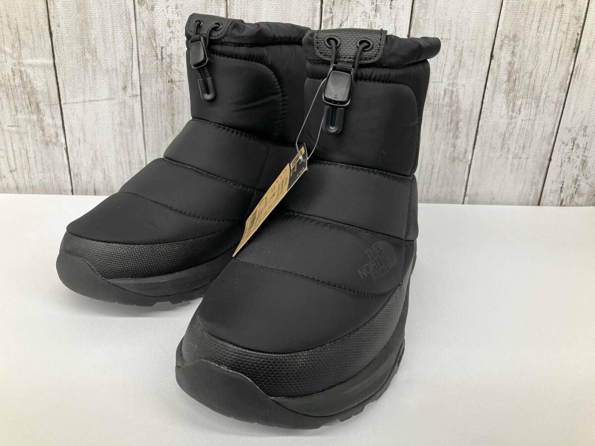 【タグ付き】THE NORTH FACE ノースフェイス ウィンターシューズ ブーツ Nuptse Bootie WP VII Short NF52273 23cm ブラック
