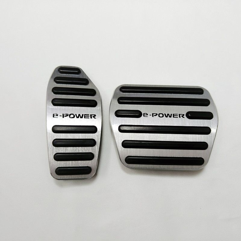 日産セレナ e-POWER C27/C28 用 アルミ合金 アクセル・ブレーキペダルカバー