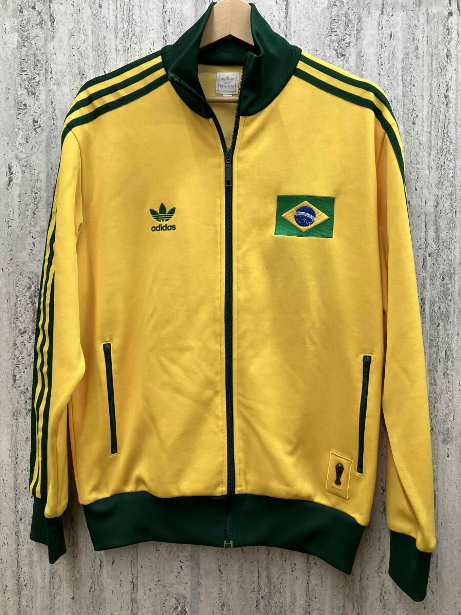 adidas アディダス ジャージ トラックジャケット ブラジルデザイン イエロー 705772 秋 9,475円