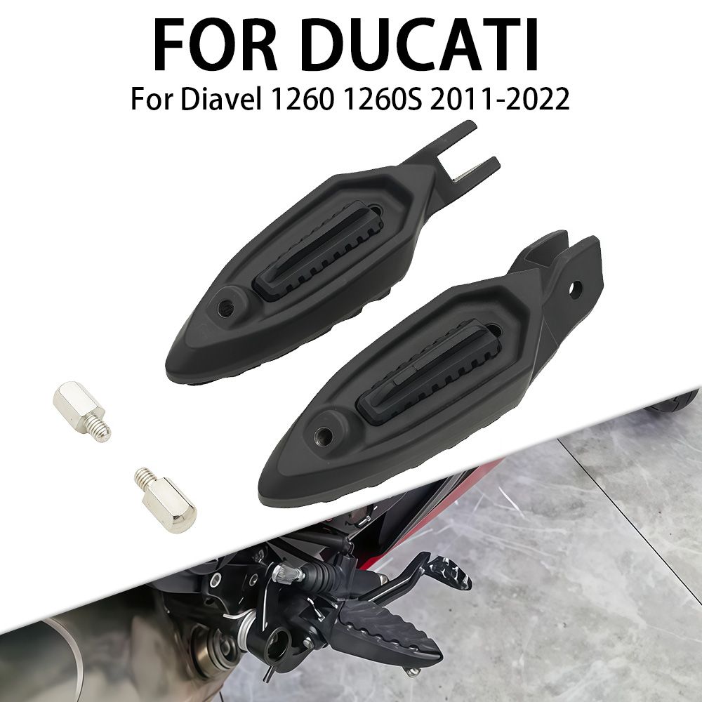 ドゥカティ ディアベル 1260/1260S/1200/1200S 用 フロントフットレスト ペダル 2011-2022