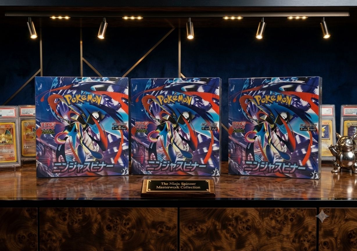 ⭐️3箱セット【新品未開封シュリンク付き】ポケモンカードゲーム　ニンジャスピナー　ポケカ　ポケモンカード　シュリンク付き