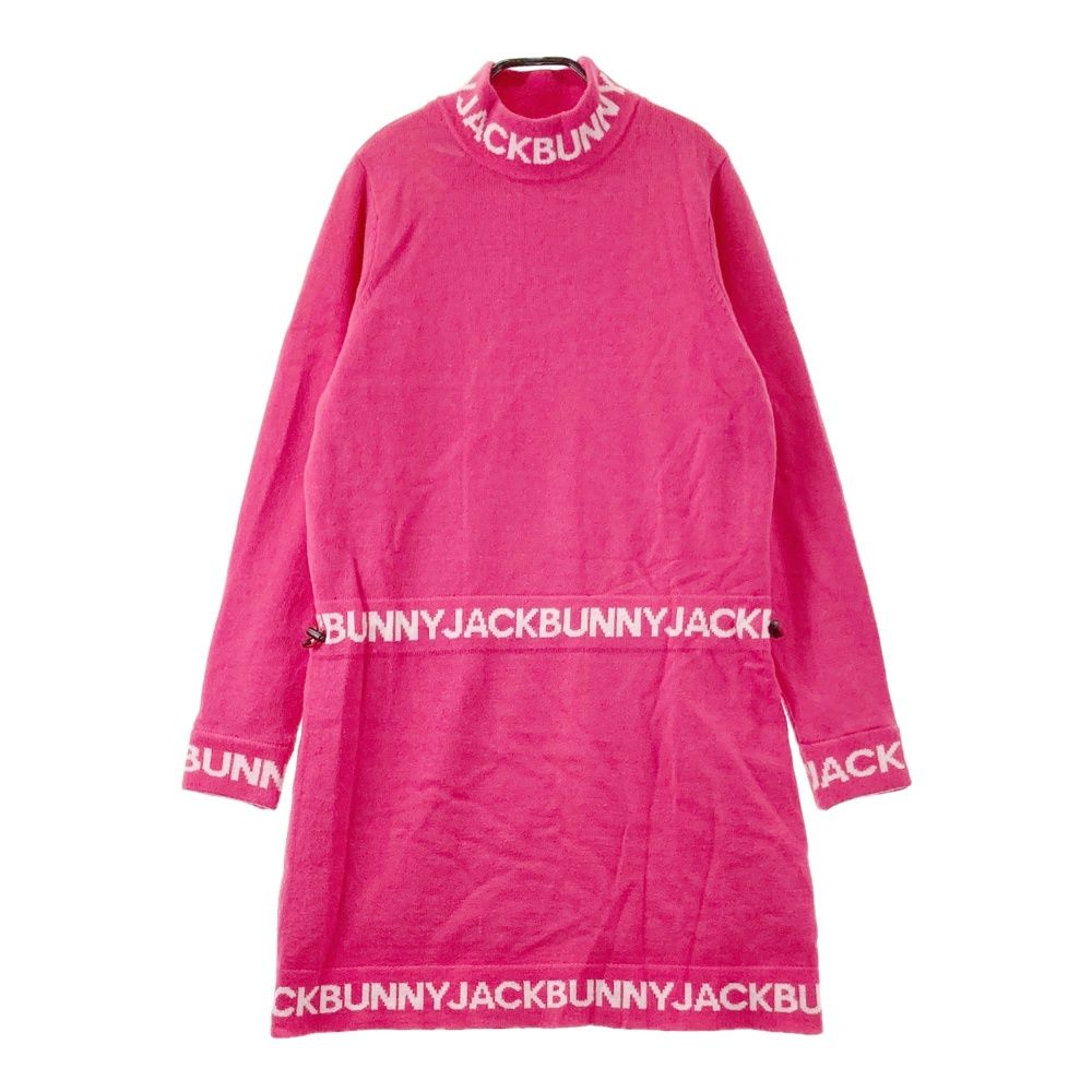 サイズ：1 JACK BUNNY ジャックバニー ニットワンピース ピンク系 [240101684897] ゴルフウェア レディース ストスト