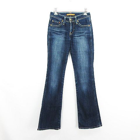 Levi's Lady Style TA526-00 Denim Jeans Bottoms Bootcut Flare Distressed Stretch 26 Indigo ※EKM