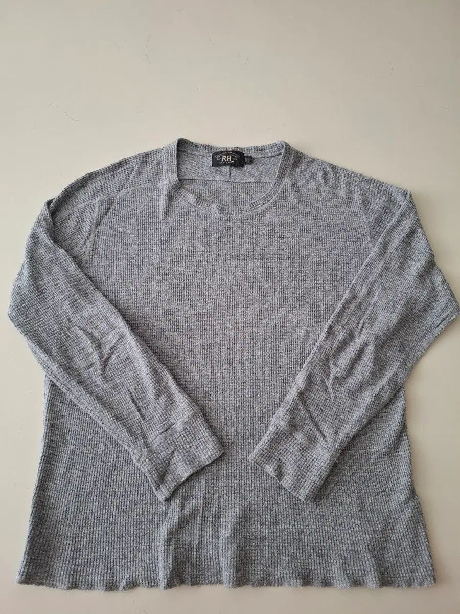 XL RRL グレー ワッフル クルーネック ニット 【公式通販】