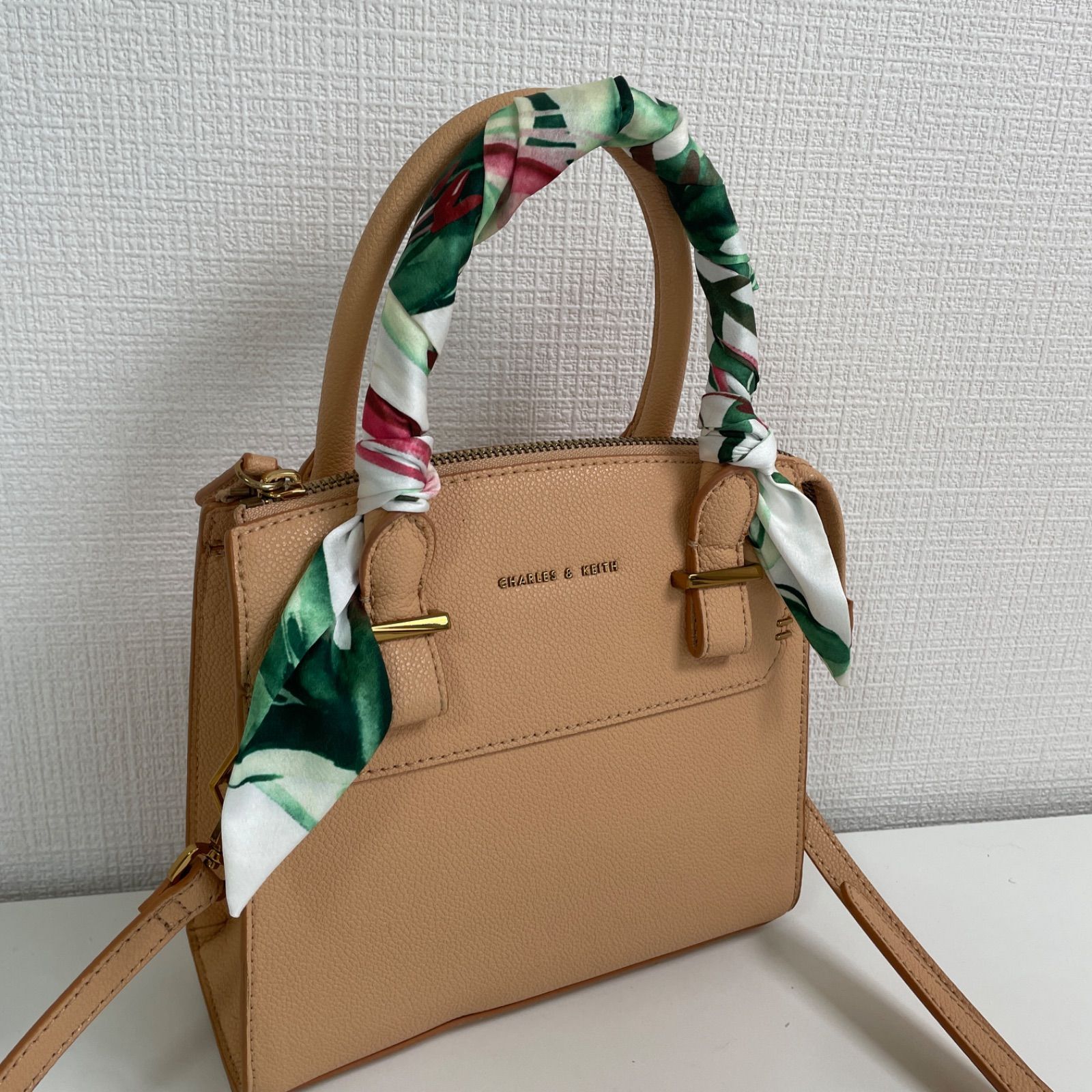 Charles & Keith チャールズアンドキース 2way ショルダーバッグ 