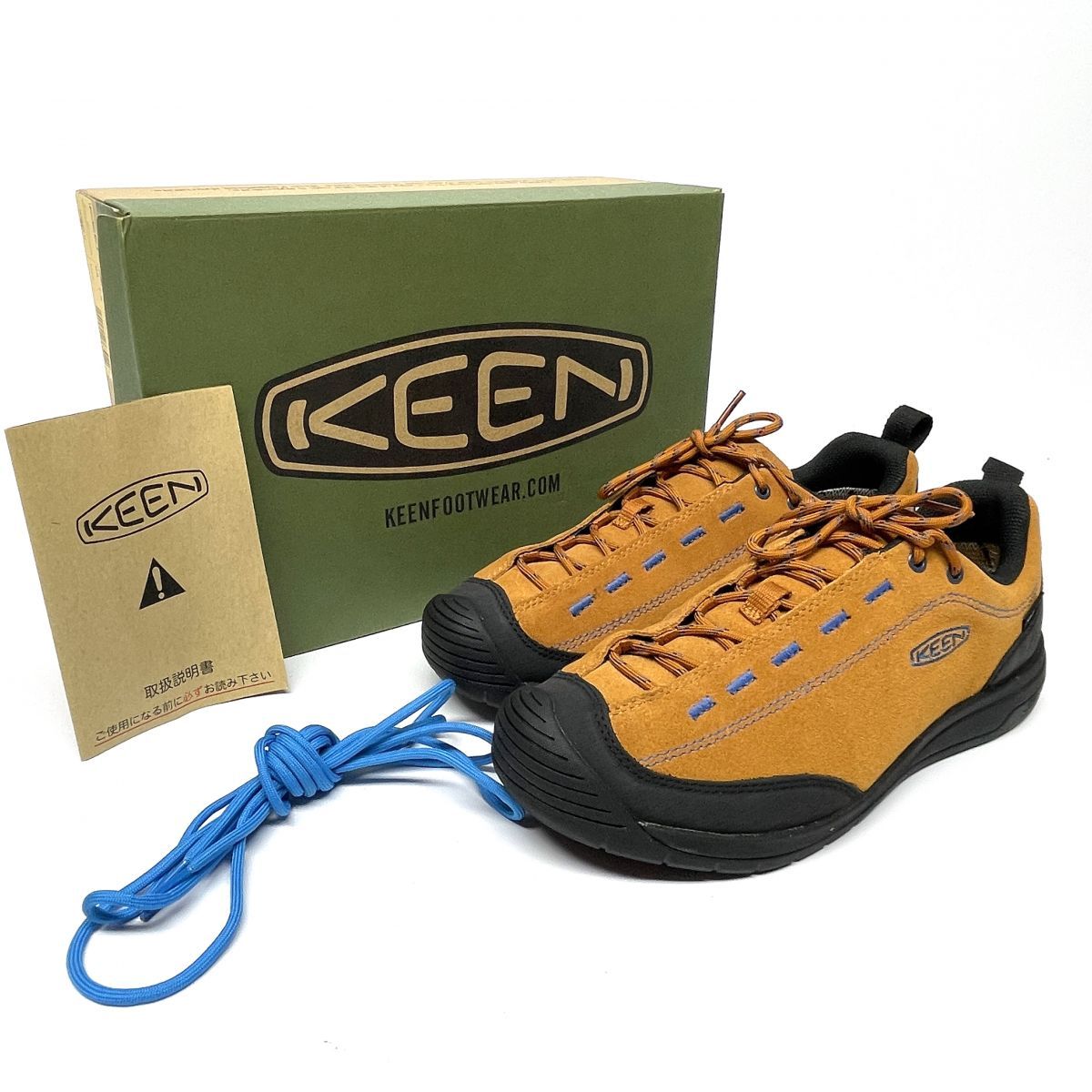 KEEN キーン JASPER II WP パンプキンスパイス ブラック 1023872 25.5cm スニーカー シューズ ※箱あり 【津山店】