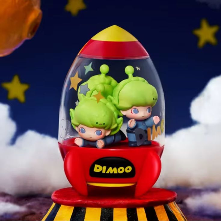 DIMOO WORLDxDisneyシリーズ シークレット 即納】 popmart シークレット 1/144の封入率 DIMOO WORLD × PIXAR