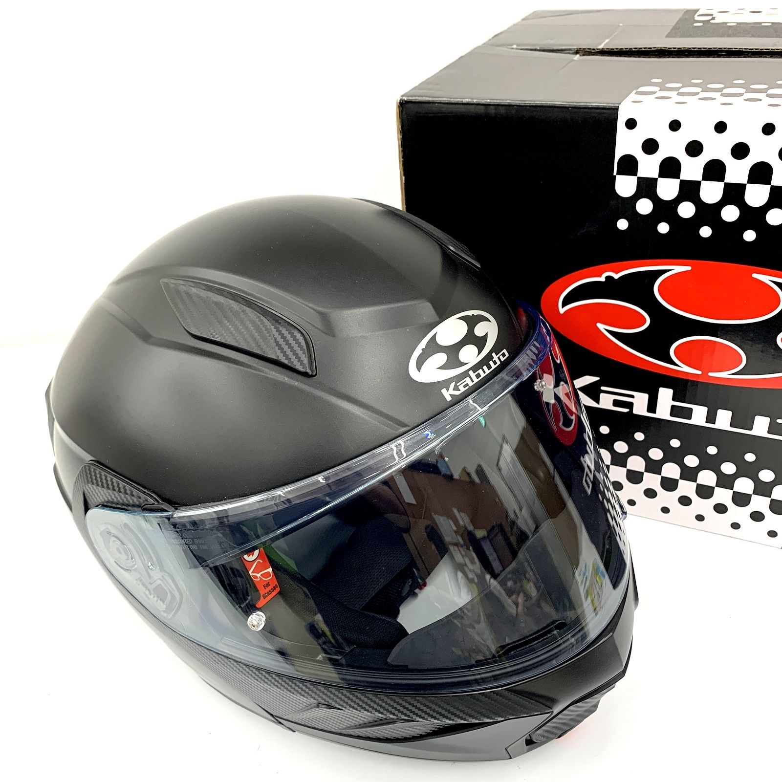 OGK KABUTO オージーケーカブト RYUKI フラットブラック XLサイズ システム ヘルメット バイク ツーリング バイク用品★TA1754