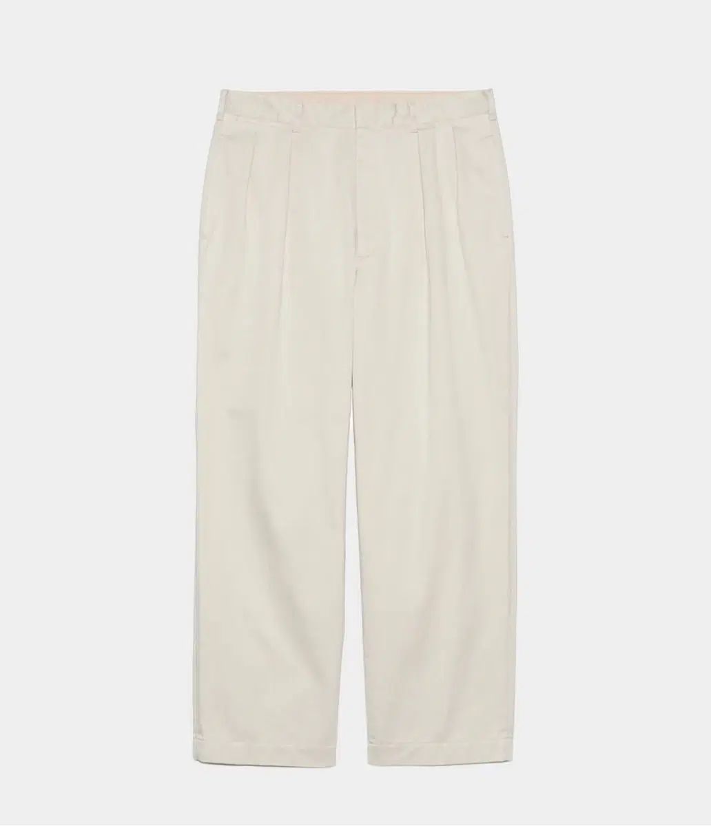 32 ナナミカ nanamica ダブル プリーツ チノ double pleat chino - ドライ サンド dry sand 新品