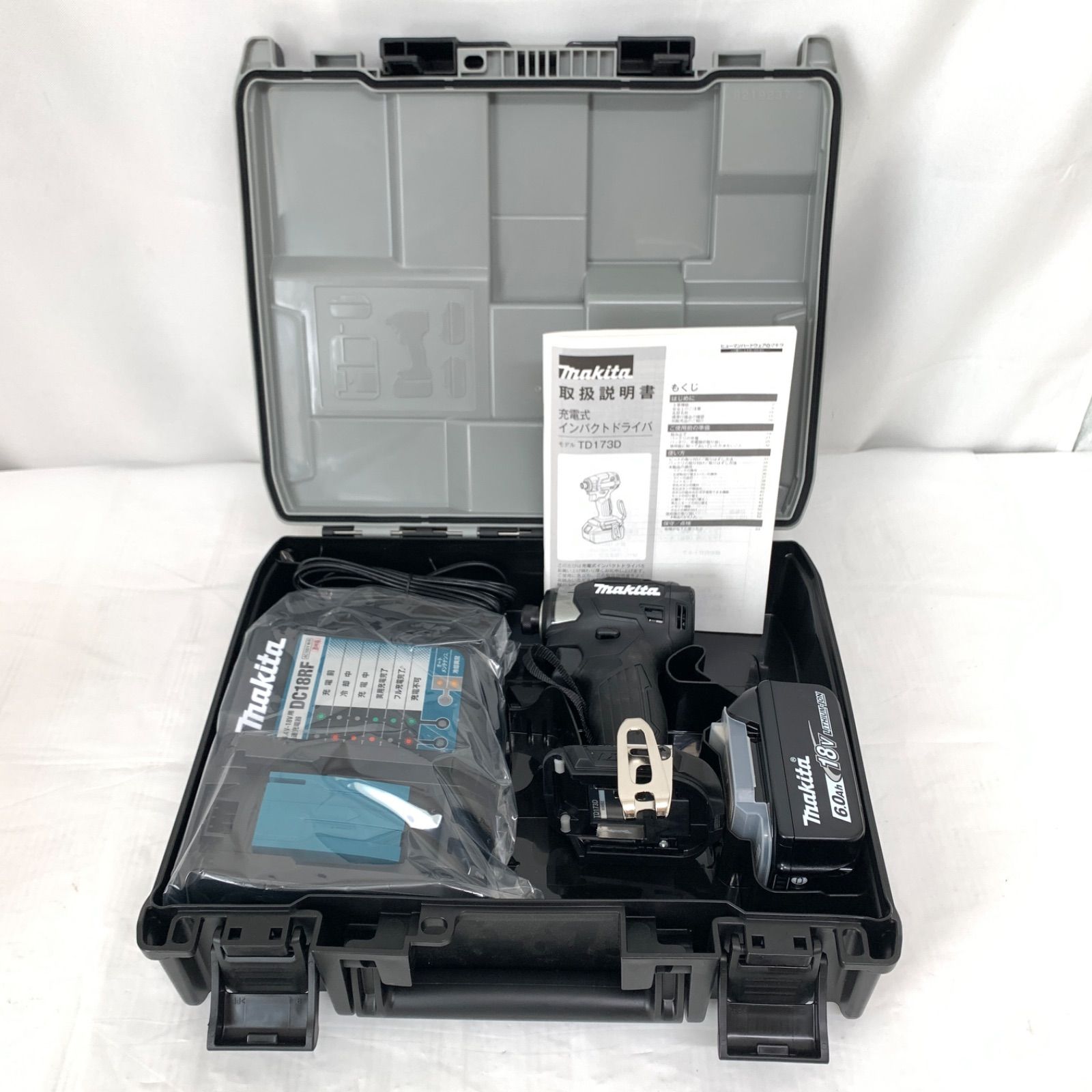 【未使用保管品】Makita マキタ 充電式インパクトドライバ TD173D　　M80819-12